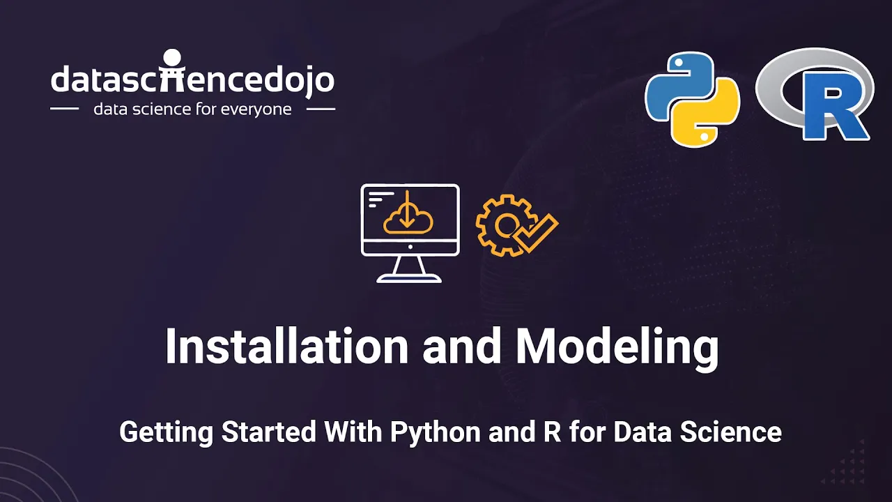 Getting started with Python and R for data science