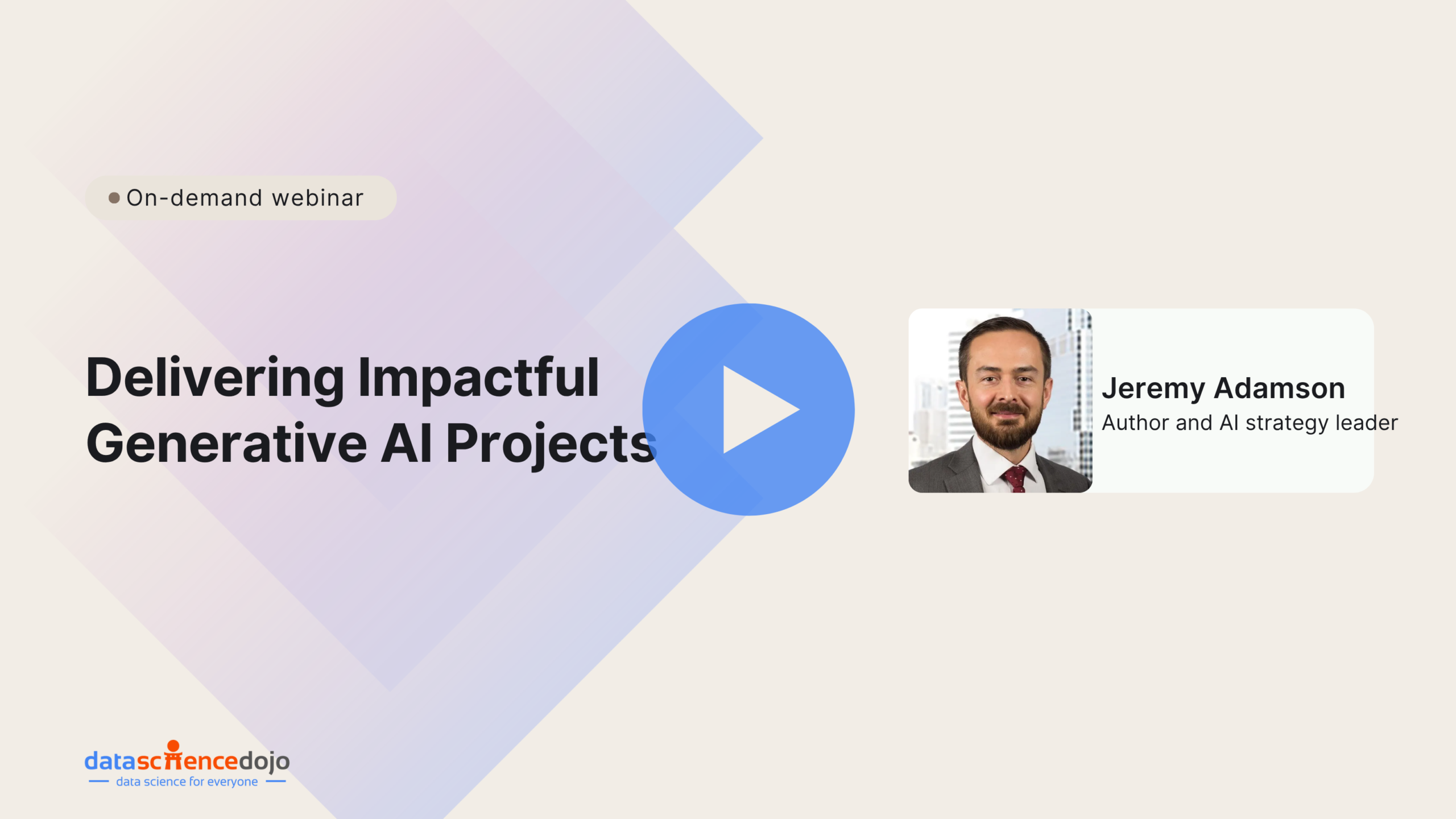 Delivering impactful generative AI projects